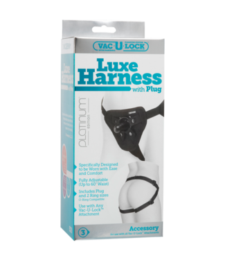 Doc Johnson Platinum Luxury Harness with Plug
