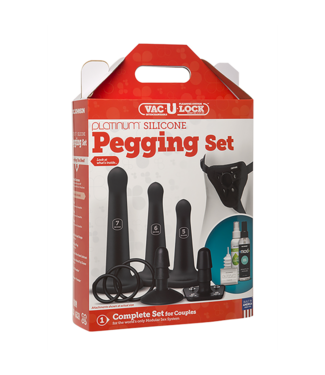 Doc Johnson Silicone Pegging Set