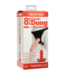 Doc Johnson Klassieke dildo met Ultra harnas - 20 cm - Vanille