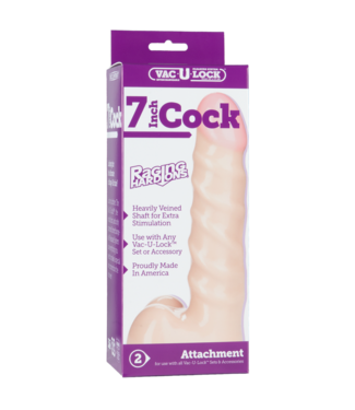 Doc Johnson Dildo - 7 / 18 cm - Vanilla