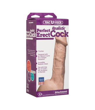 Doc Johnson Perfectly Erect Realistic Cock