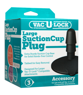 Doc Johnson Large Suction Cup Plug
