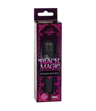 Doc Johnson Black Magic - Pocket Rocket - Black