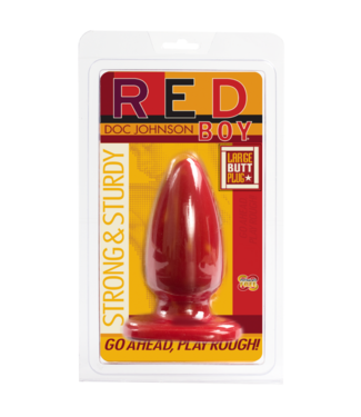 Doc Johnson Red Boy - Butt Plug - L
