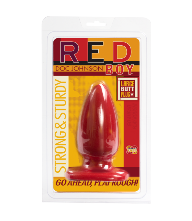 Red Boy - Butt Plug - L