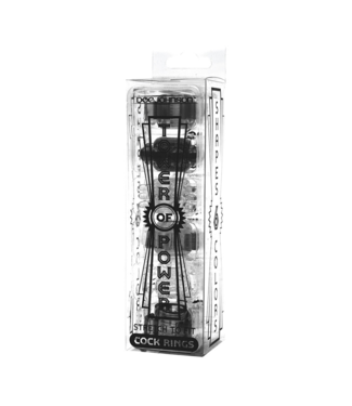 Doc Johnson Tower Of Power - Cockring Set - 6 Pieces