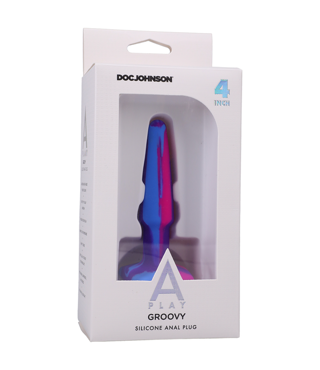Groovy - Silicone Anal Plug - 4'' / 10 cm