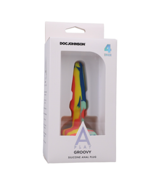 Doc Johnson Groovy - Silicone Anal Plug - 4'' / 10 cm
