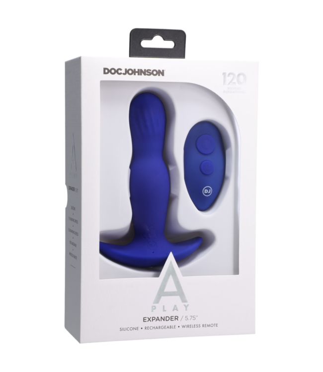 Expander - Silicone Anal Plug with Remote Control