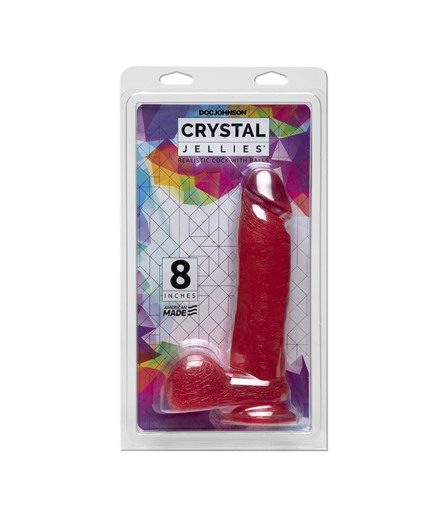 Realistic Cock with Balls - 8 / 20 cm