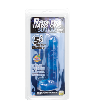 Doc Johnson Slimline - 5.5 / 13 cm - Cobalt Blue
