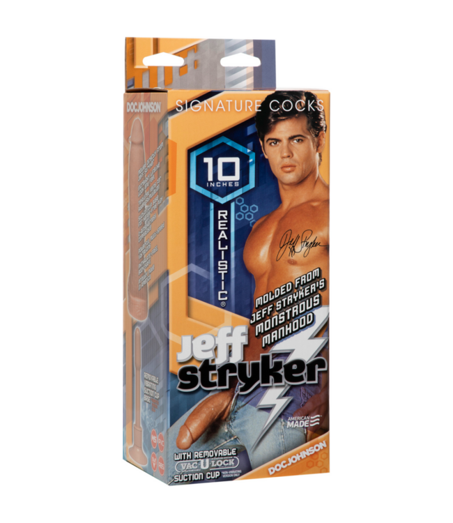 Jeff Stryker - Realistic Dildo with Vac-U-Lock Suction Cup