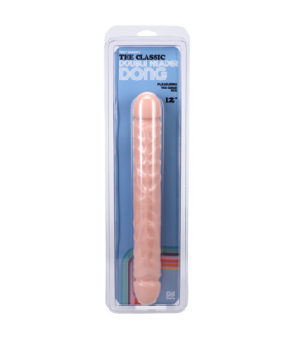 Doc Johnson Jr. Veined Double Header - Dildo with Double Ends - 12 / 30 cm