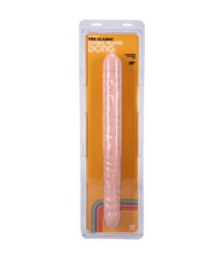 Doc Johnson Veined Double Header - Dildo with Double Ends - 18 / 45 cm