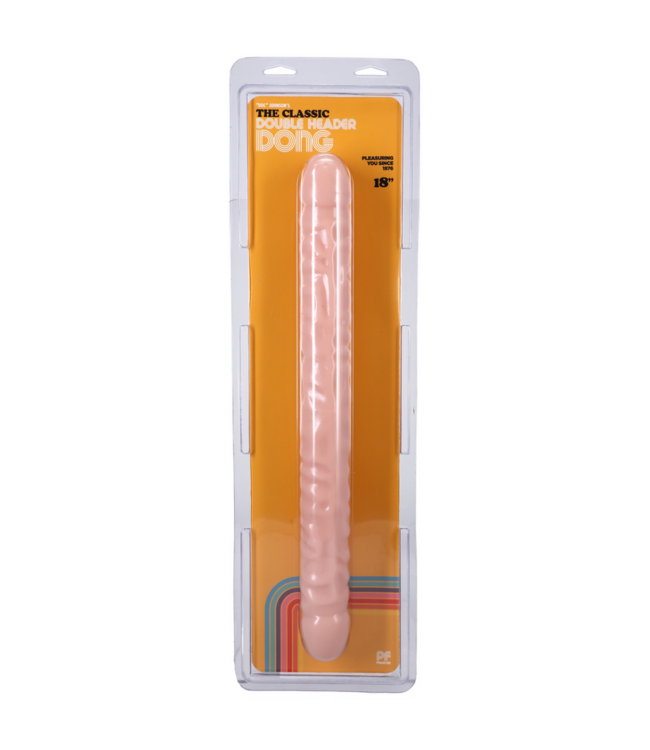 Veined Double Header - Dildo with Double Ends - 18 / 45 cm