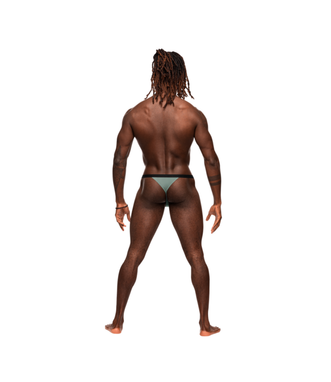Micro V Thong - L/XL - Jade