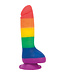 Addiction Addiction - Justin 20 cm Dong Regenboog