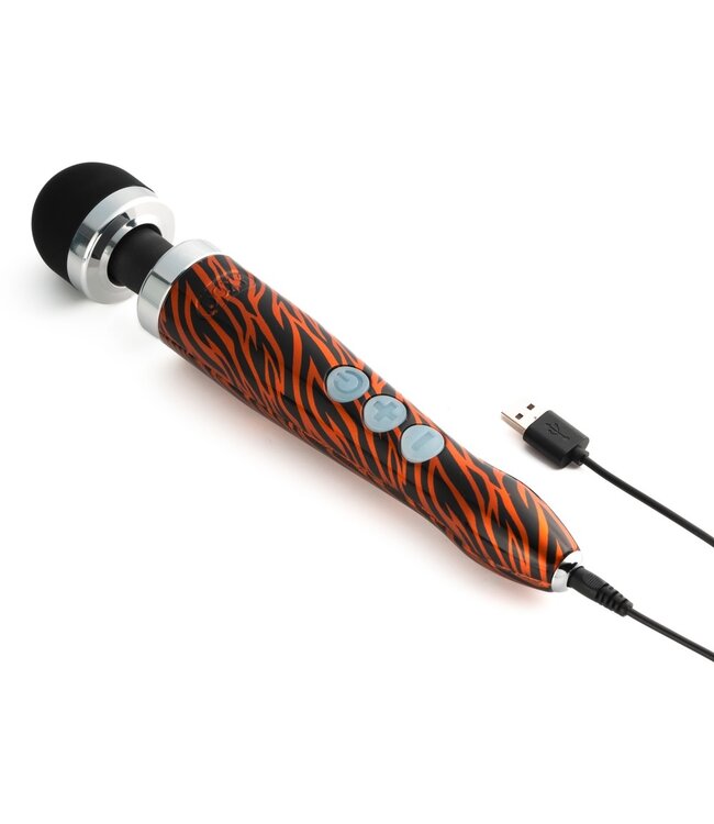 Die Cast 3R Rechargeable Wand Massager - Tiger