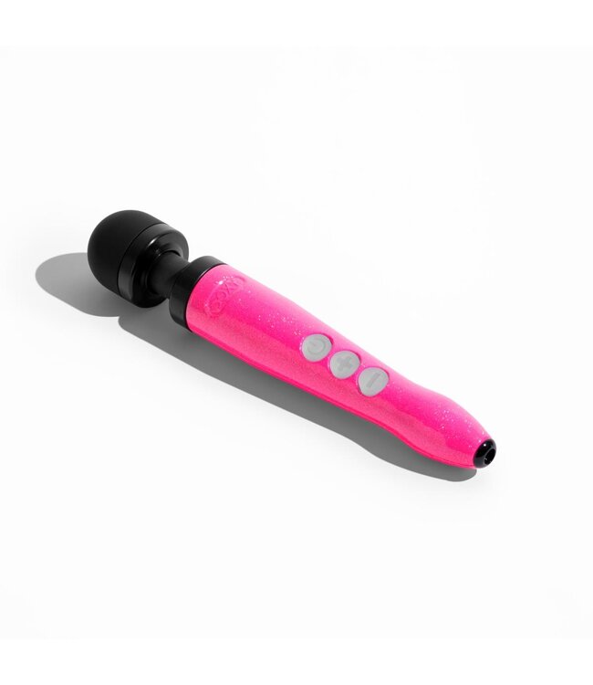 Die Cast 3R Rechargeable Wand Massager - Hot Pink