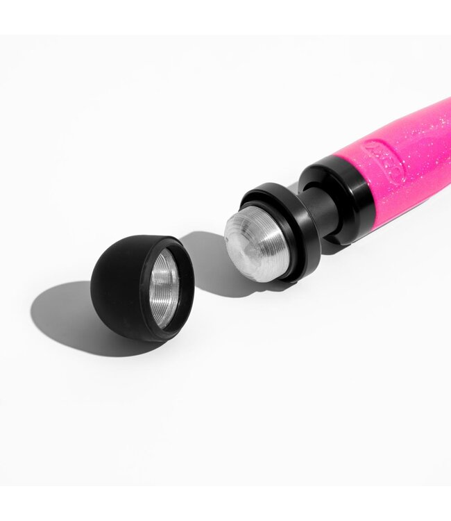 Die Cast 3R Rechargeable Wand Massager - Hot Pink