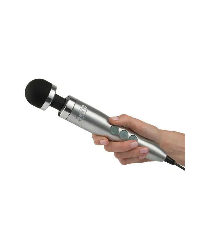 Die Cast 3 Compact Wand Massager - Silver