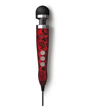 Doxy Die Cast 3 Compact Wand Massager - Rose Pattern