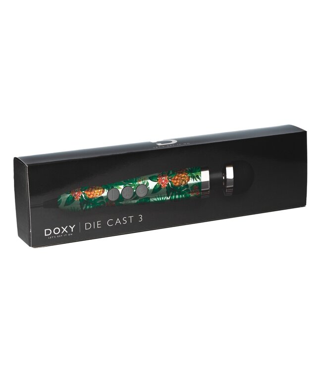 Die Cast 3 Compact  Wand Massager - Pineapple