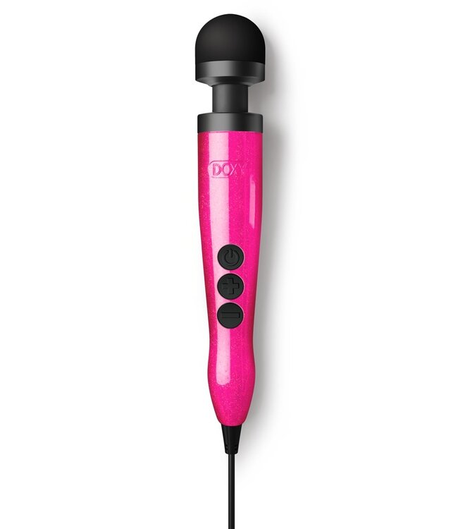 Die Cast 3 Compact Wand Massager - Hot Pink