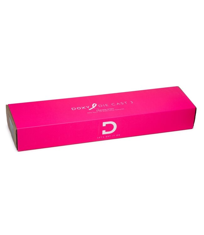 Die Cast 3 Compact Wand Massager - Hot Pink