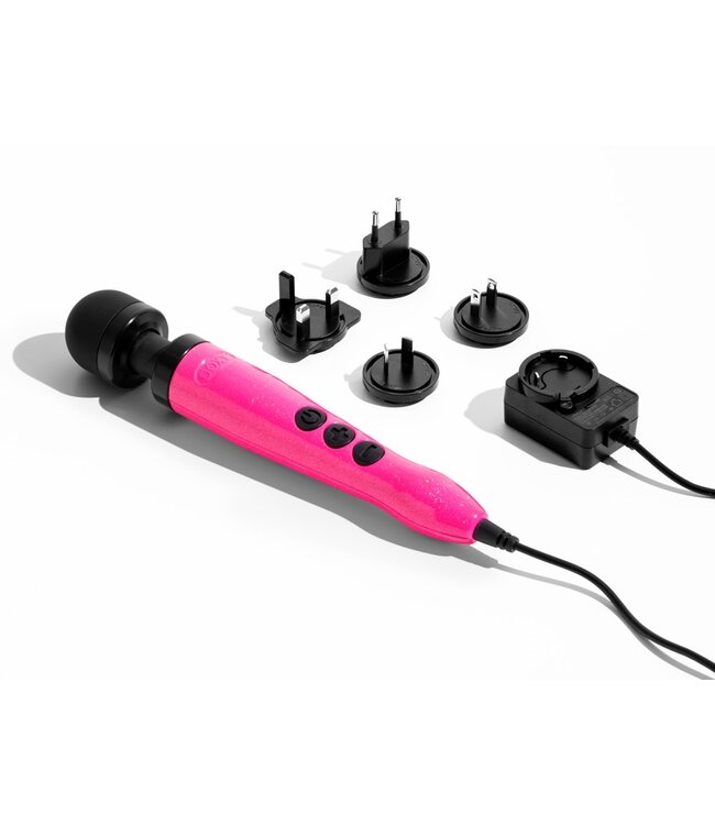 Die Cast 3 Compact Wand Massager - Hot Pink