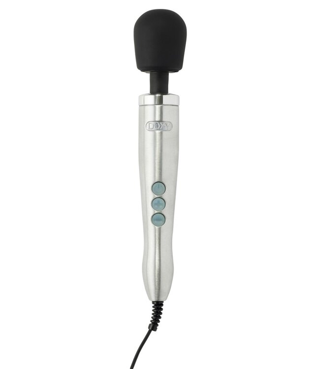 Die Cast Metal Wand Massager - Silver