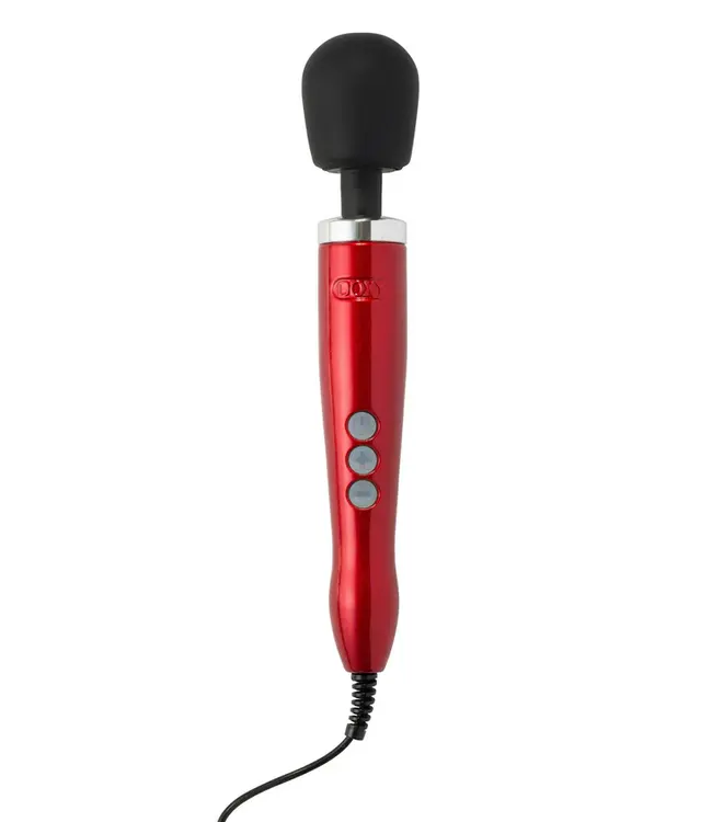 Die Cast Metal Wand Massager - Red