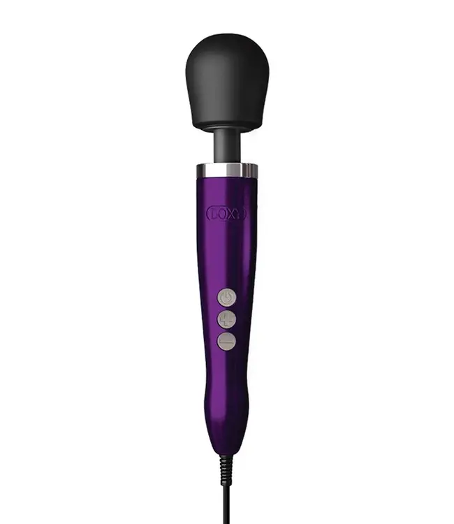 Die Cast Metal  Wand Massager - Purple