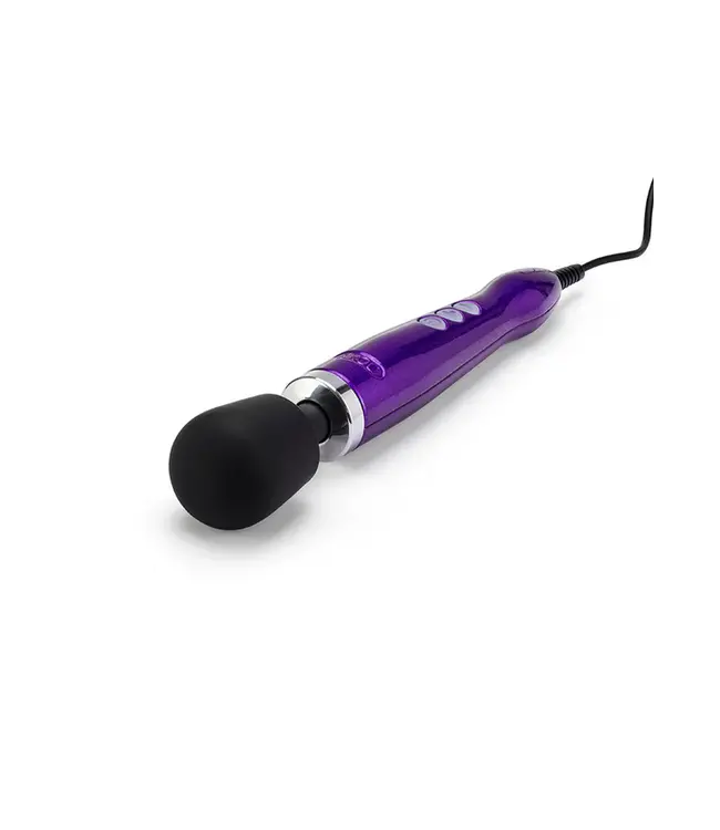 Die Cast Metal  Wand Massager - Purple