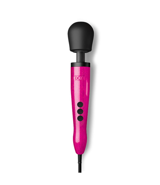 Die Cast Metal Wand Massager - Hot Pink