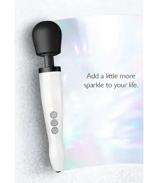 Doxy Die Cast  R Rechargeable Wand Massager  - Stardust White