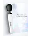 Doxy Die Cast  R Rechargeable Wand Massager  - Stardust White