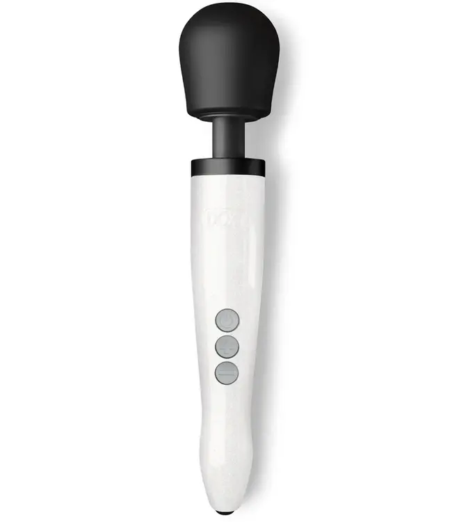 Die Cast  R Rechargeable Wand Massager  - Stardust White