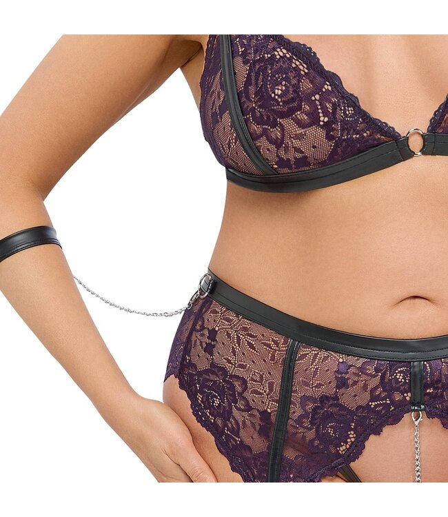 Delicate Bondage Lingerie Set PLus Size
