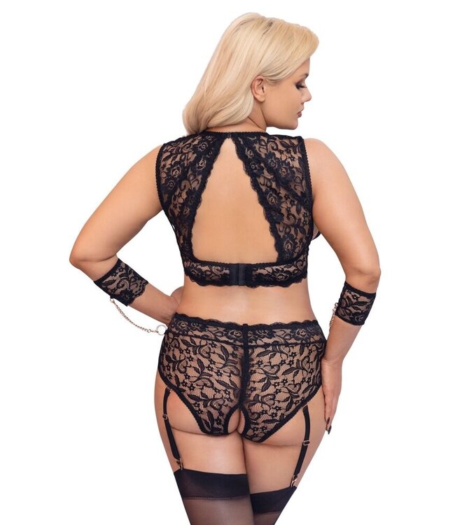 Delicate Bondage Lingerie Set - Plus Size