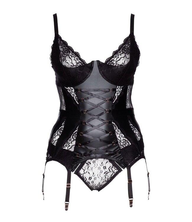 Basque and Briefs with Handcuffs