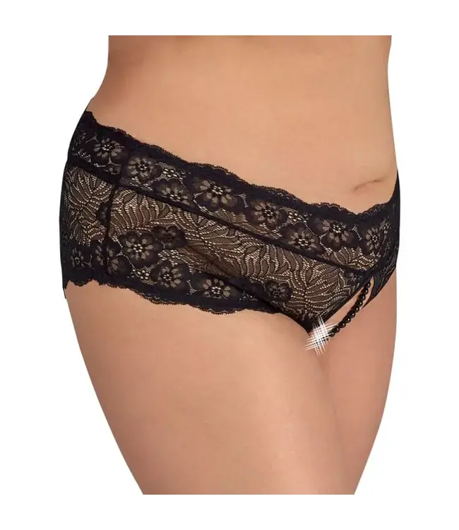 Kruisloze Veter Slip Zwart