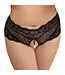 Cottelli CURVES Kruisloze Veter Slip Zwart