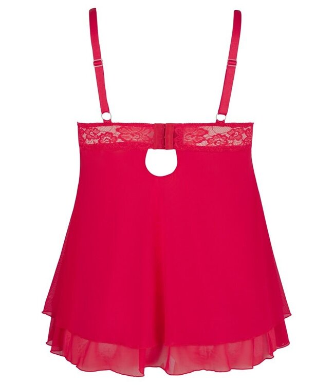 Babydoll With Half Open Cups