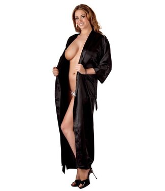 Cottelli Lingerie Long Satin Kimono