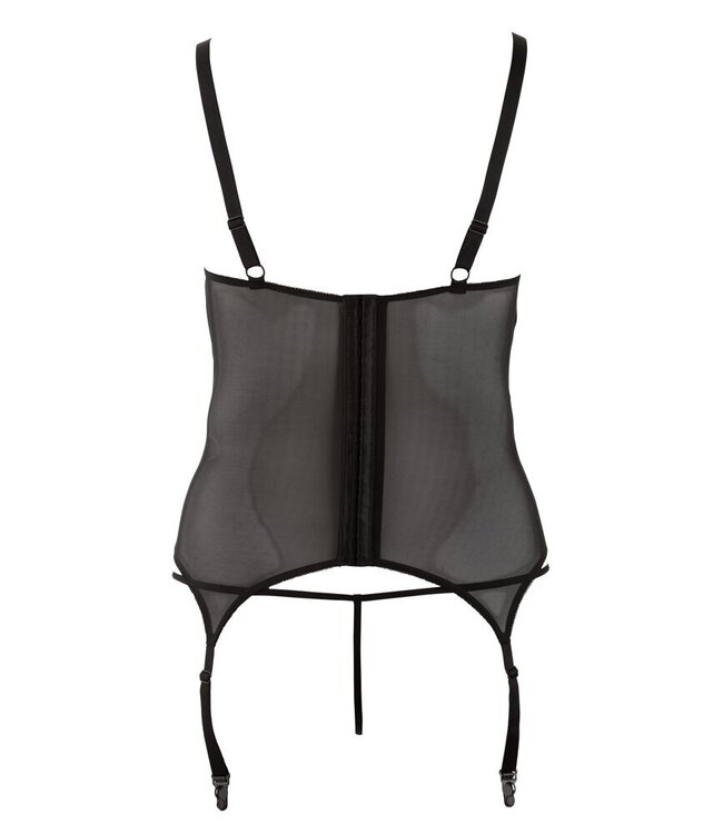 Open Cup Suspender Set Plus Size