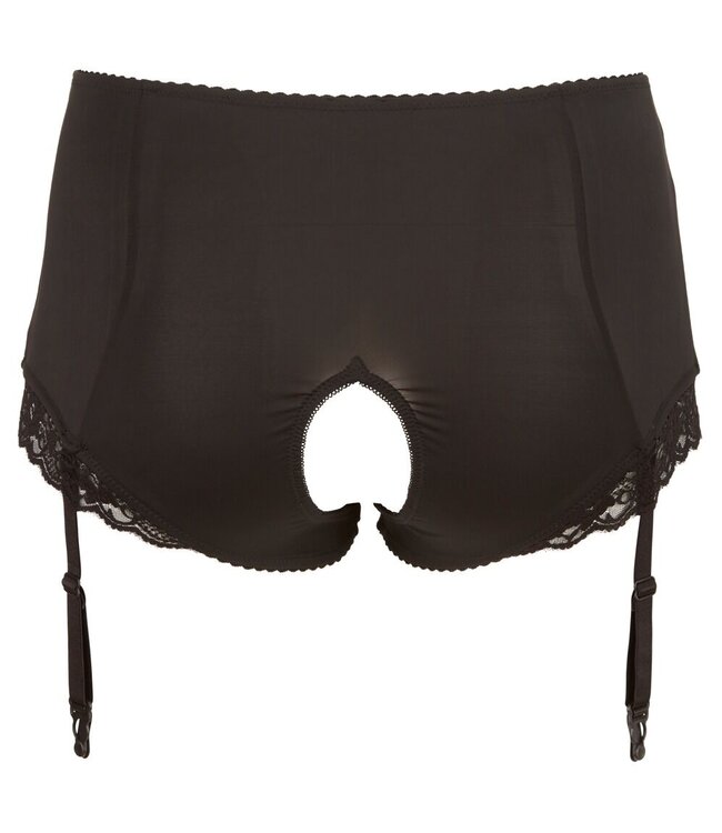 Crotchless Briefs with Suspender Straps