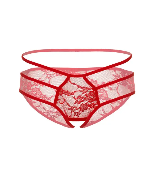 Daring Intimates Jade crotchless bikini panty