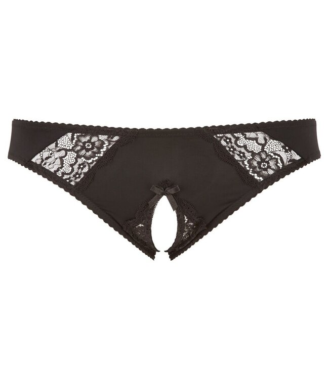 Plussize Crotchless Briefs