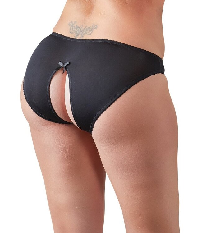 Plussize Crotchless Briefs